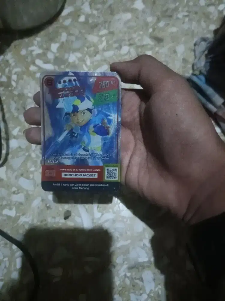 Kartu boboy beliung secret