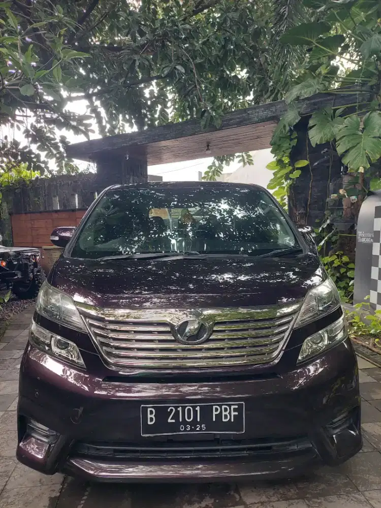 Vellfier z 2011 istimewa low kilometer terawat