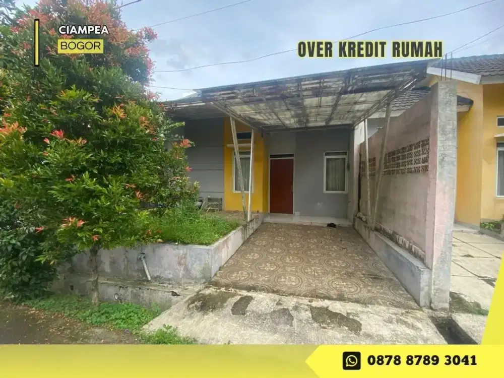 Rumah Take Over HOOK 79JT dkt Kampus IPB di Geriya Selaras Ciampea