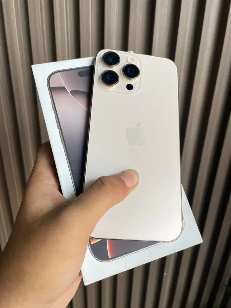 Iphone 16 promax 256 gb ibox garansi aktif