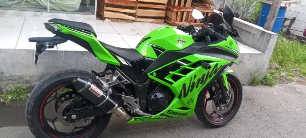 Dijual motor Kawasaki ninja 250 yg minat cat, langsung cek ke lokasi