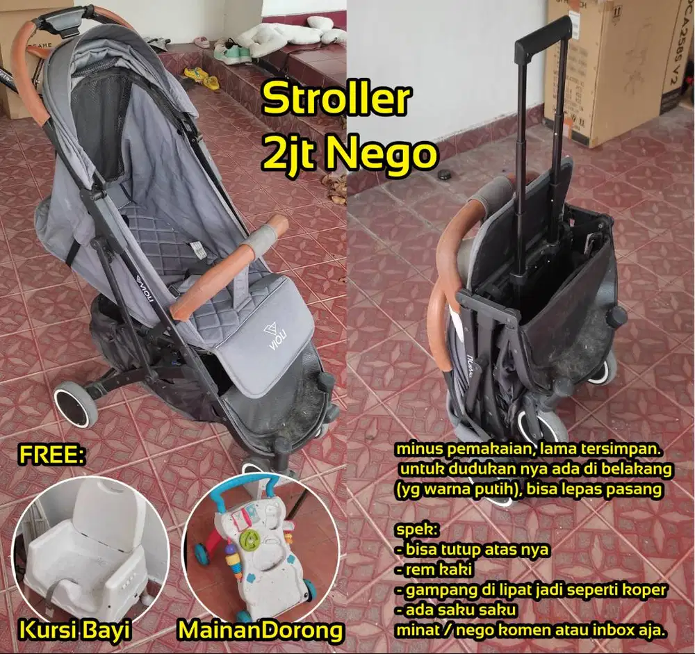 Stroller Bayi merk Violi Travelite