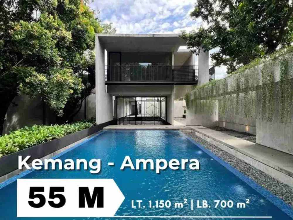 Jual Rumah Kemang Ampera Jakarta Selatan 4 + 1 BR