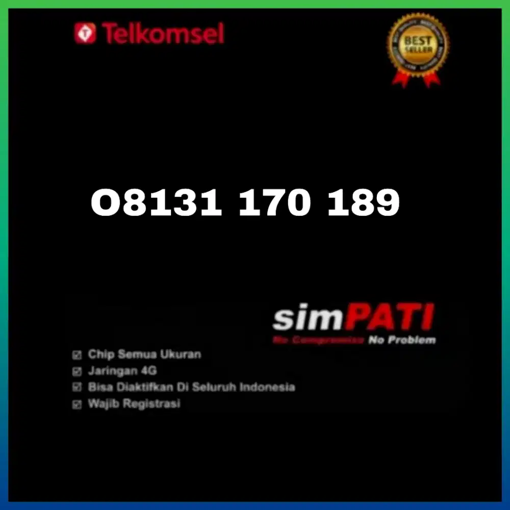 Nomor cantik simpati Telkomsel 11 digit