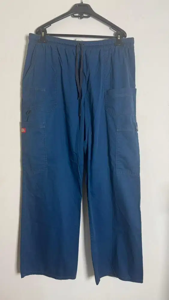 Celana Cargo Carpenter Dickies Biru Dongker XL - Siap Kerja Berat!