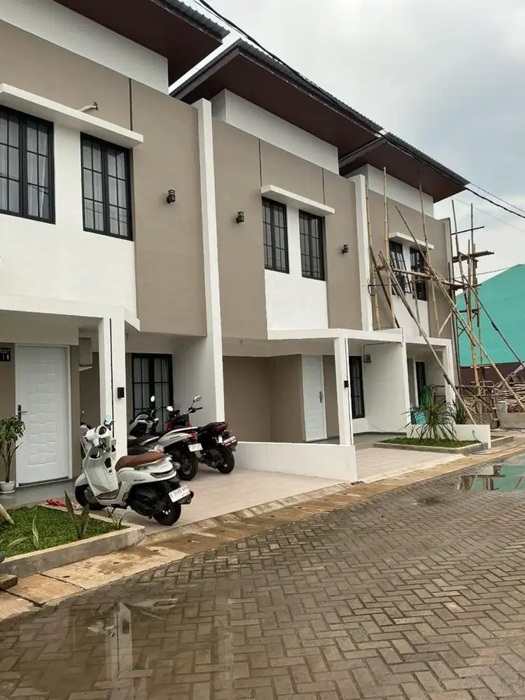 Rumah cluster dijual