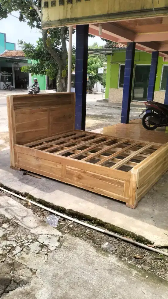 Dipan jati ukuran 160x2m