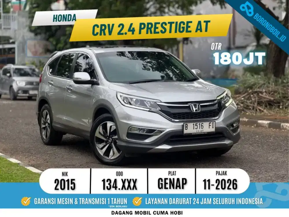 Crv 2.4 prestige at 2015 Silver