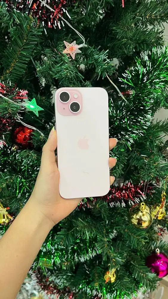 SECOND EX RESMI INDO PA/A 15 PINK 128gb