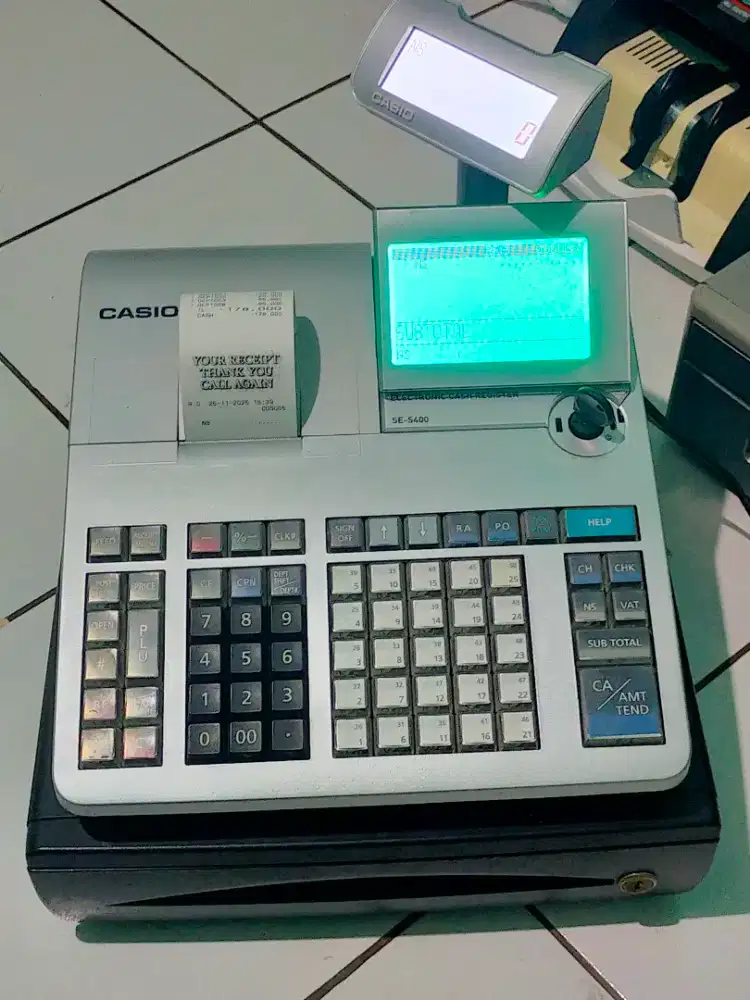 Mesin kasir casio S400
