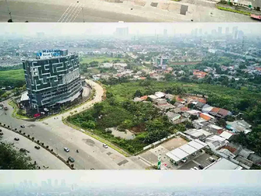 JUAL LANGKA TANAH METLAND CYBER CITY SEBELAH MANDAYA ROYAL HOSPITAL PURI BAGUS LUAS 5858 AREA PUSAT KOMERSIAL JAKARTA PURI