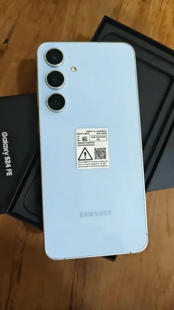 Samsung S24fe 5g 8/256 second resmi jan 2026