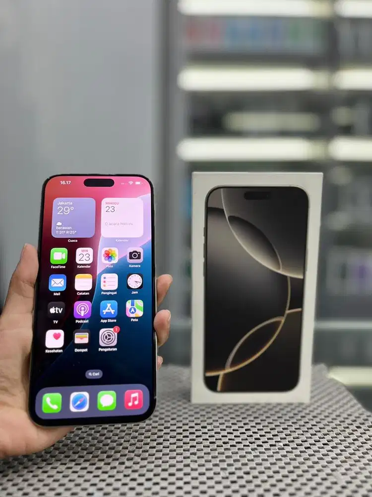 iPhone 16 Promax 512gb fullset, Garansi resmi/ibox 8 bulan