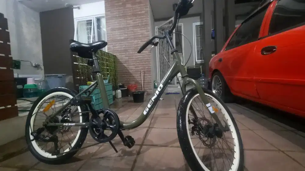 Sepeda Genio 20 inch Minivelo Nuke 7 speed