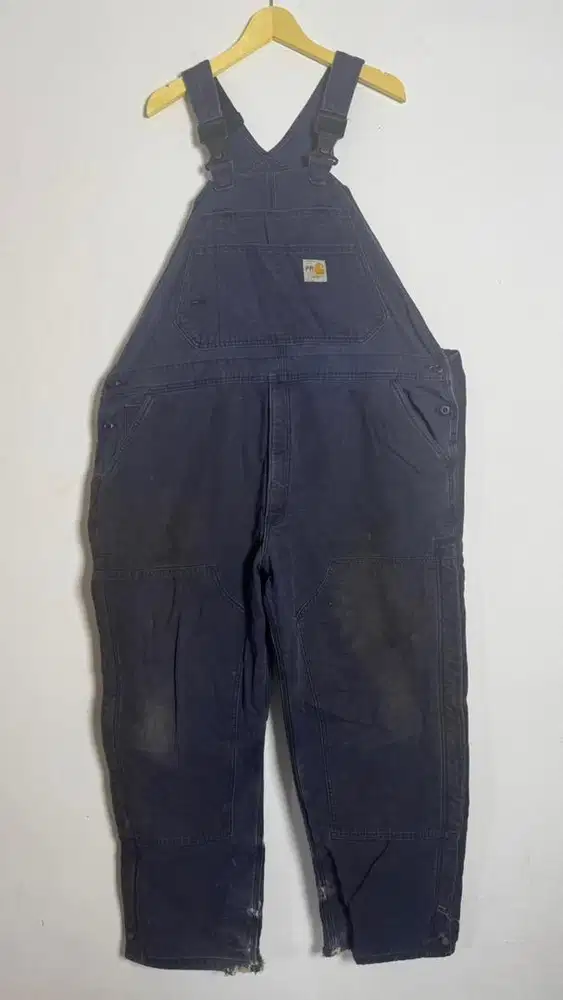 Overall Carhartt FR (Flame Resistant) Biru Dongker - Tangguh & Safety!