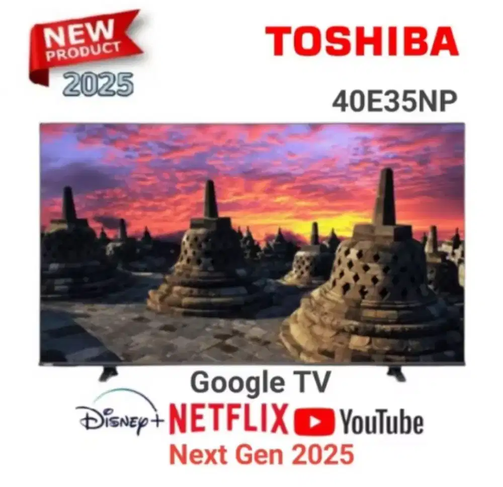 Tv Toshiba 40 inch FHD Digital Smart Google TV 40E35NP / 40 E35