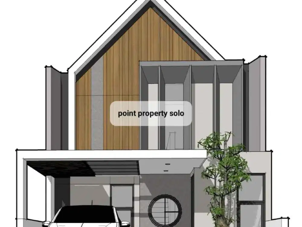 Rumah 1,5 Lantai Mezanine Indent