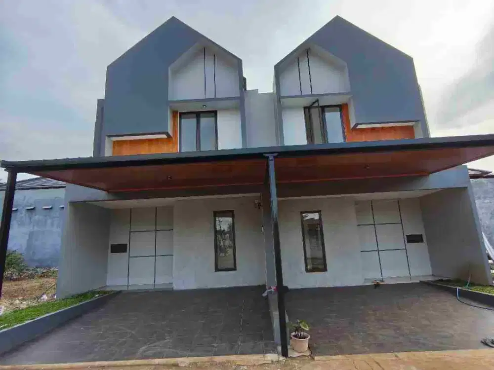 rumah 2 Lt Termurah fasilitas terlengkap di sawangan pengasinan