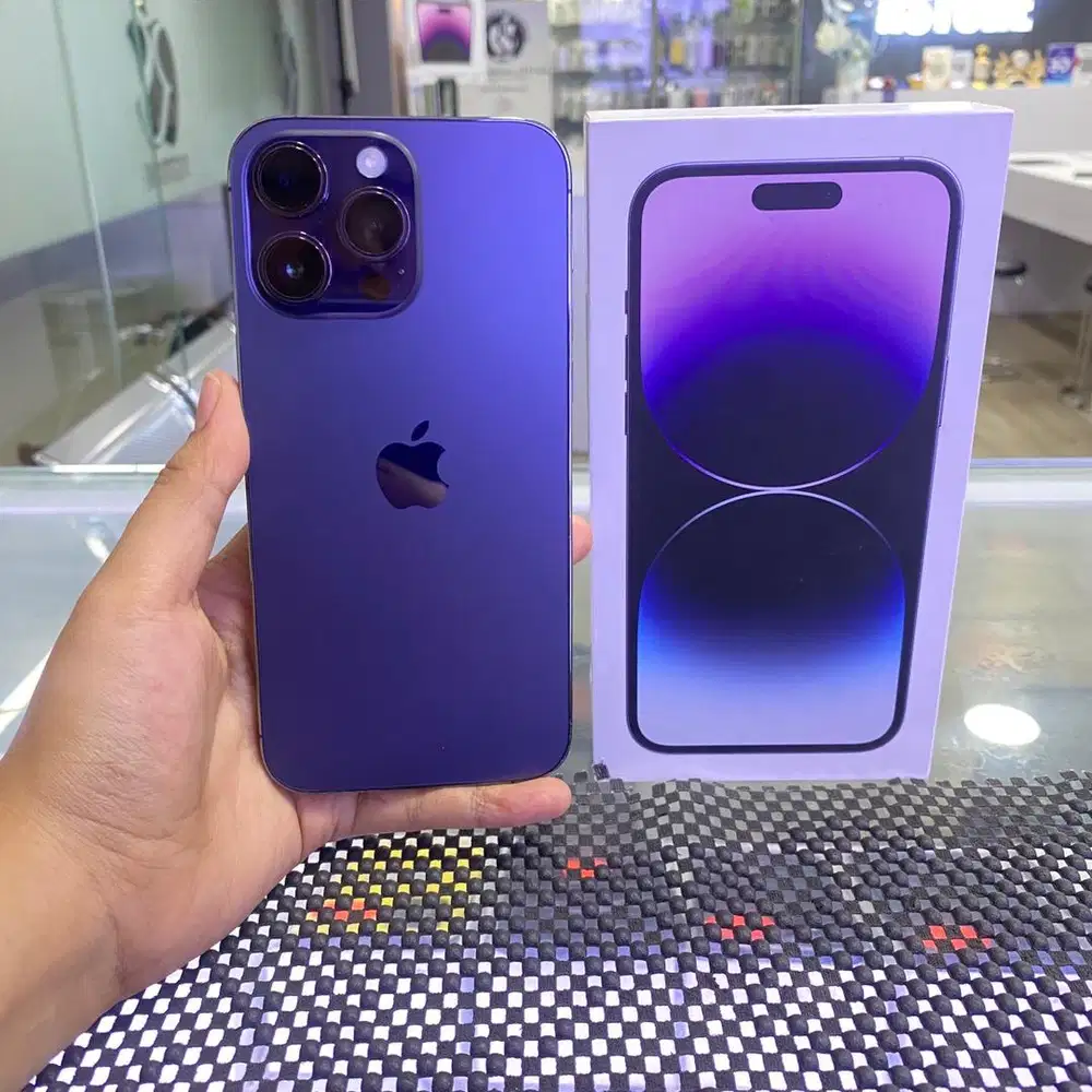 iPhone 14 ProMax 512gb fullset, ex garansi resmi/ibox