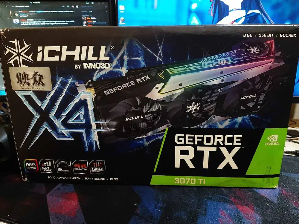 RTX 3070ti inno3D ichill x4 fullset