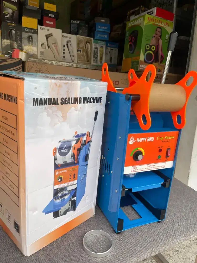 MESIN CUP TEH POCI BISA SAMPAI GELAS BESAR 22 OZ MERK HAPPY BIRD