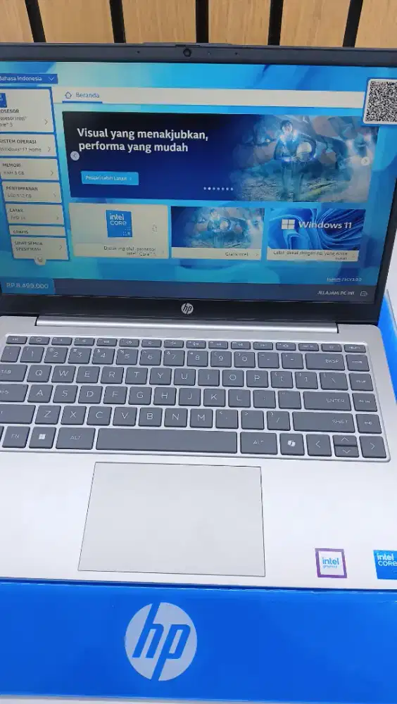 Laptop HP core 5 bisa cicilan