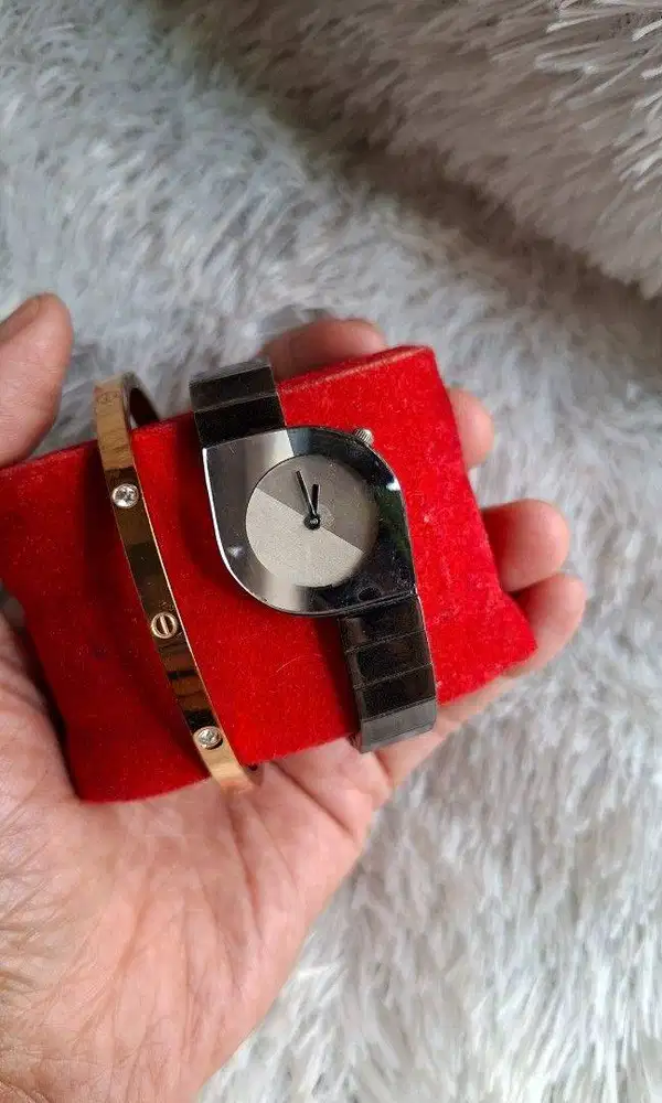 Jam Tangan Wanita Rad* eSenza High-Tech Ceramic Quartz