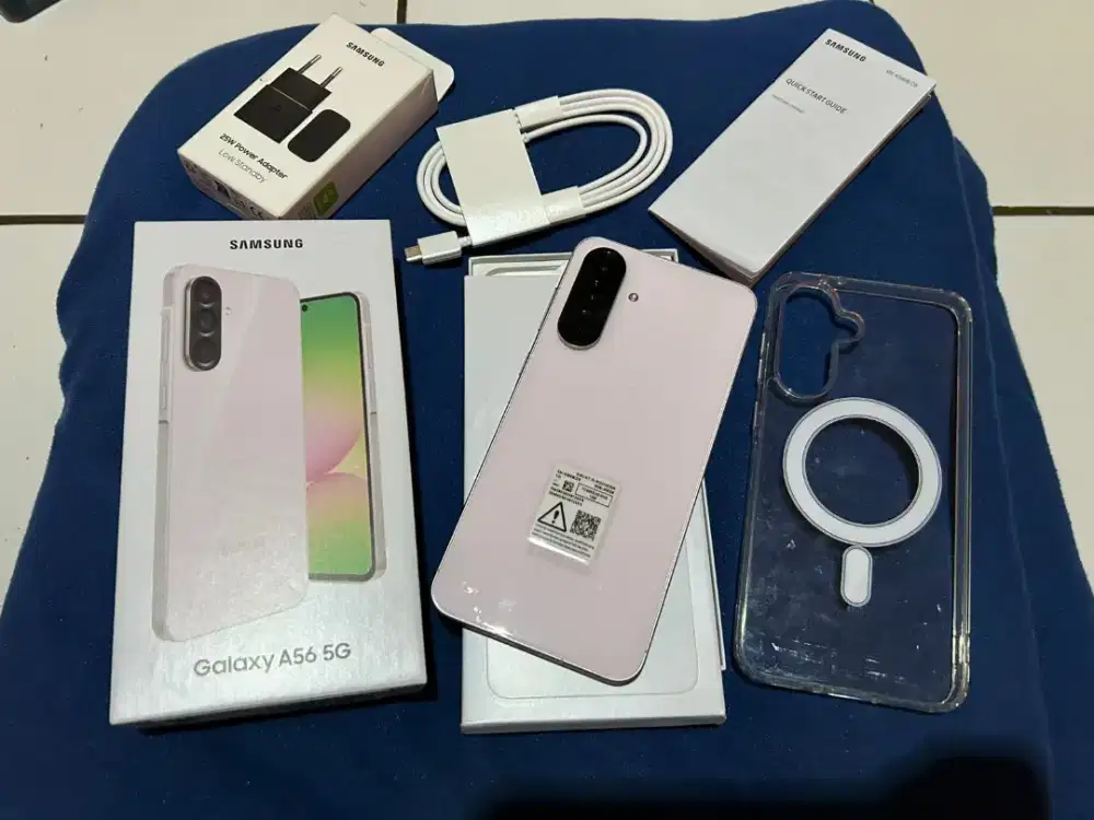Samsung A56 12/256 like new lengkap