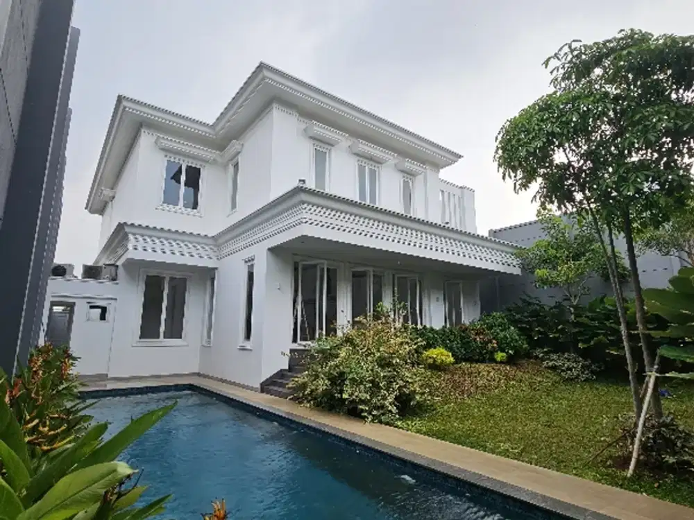 rumah baru kebayoran baru siap huni jakarta selatan