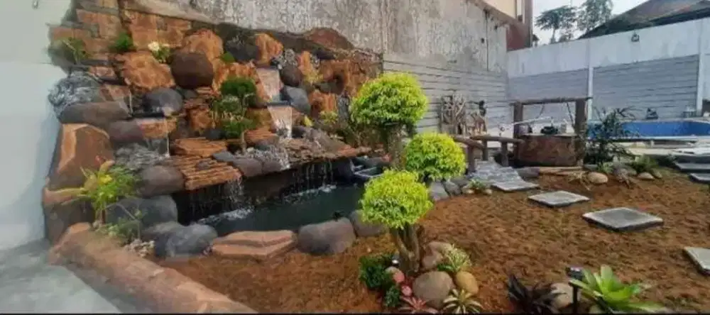 Tukang kolam dan taman