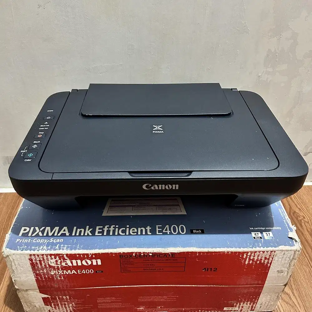 Printer Canon E400 Hitam Mulus