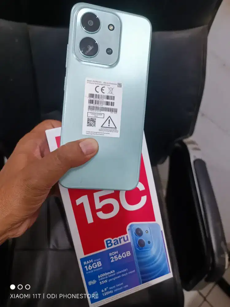 Xiaomi redmi 15c 8/256 mulus seperti baru dan lengkap