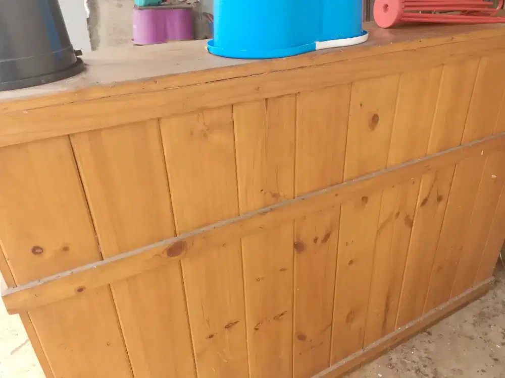 Meja Resepsionis/ Bar Jati Belanda