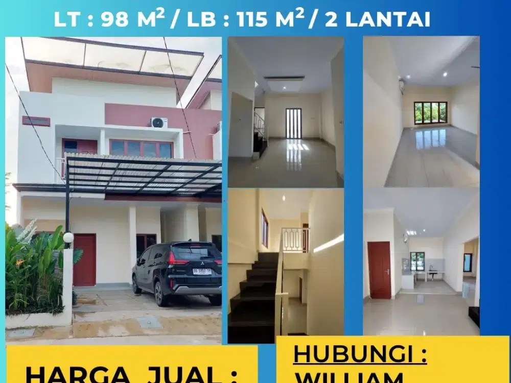 JUAL RUMAH CITRA MAROS TOWN HOUSE