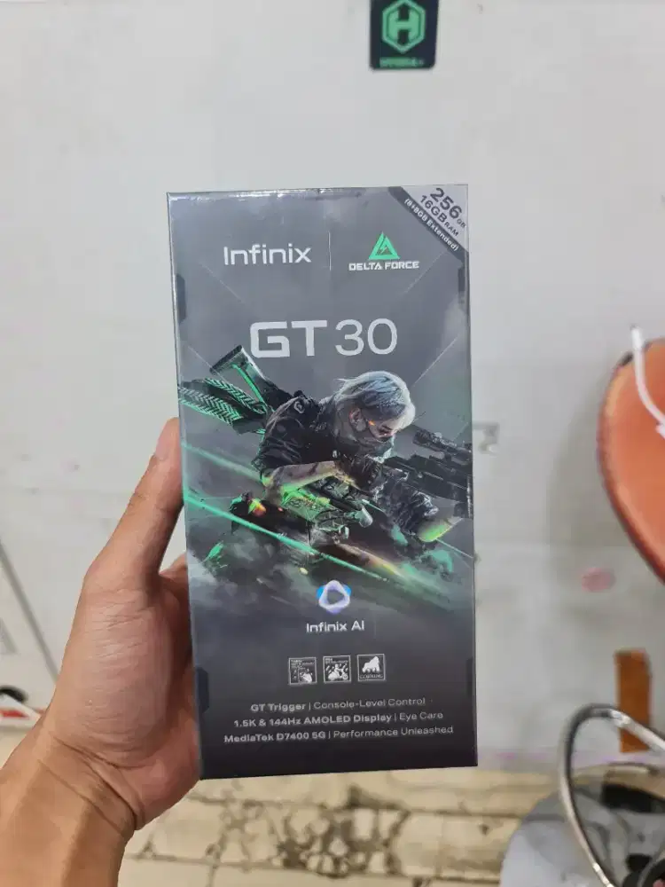 New infinix GT 30 8/256GB Shadow ash