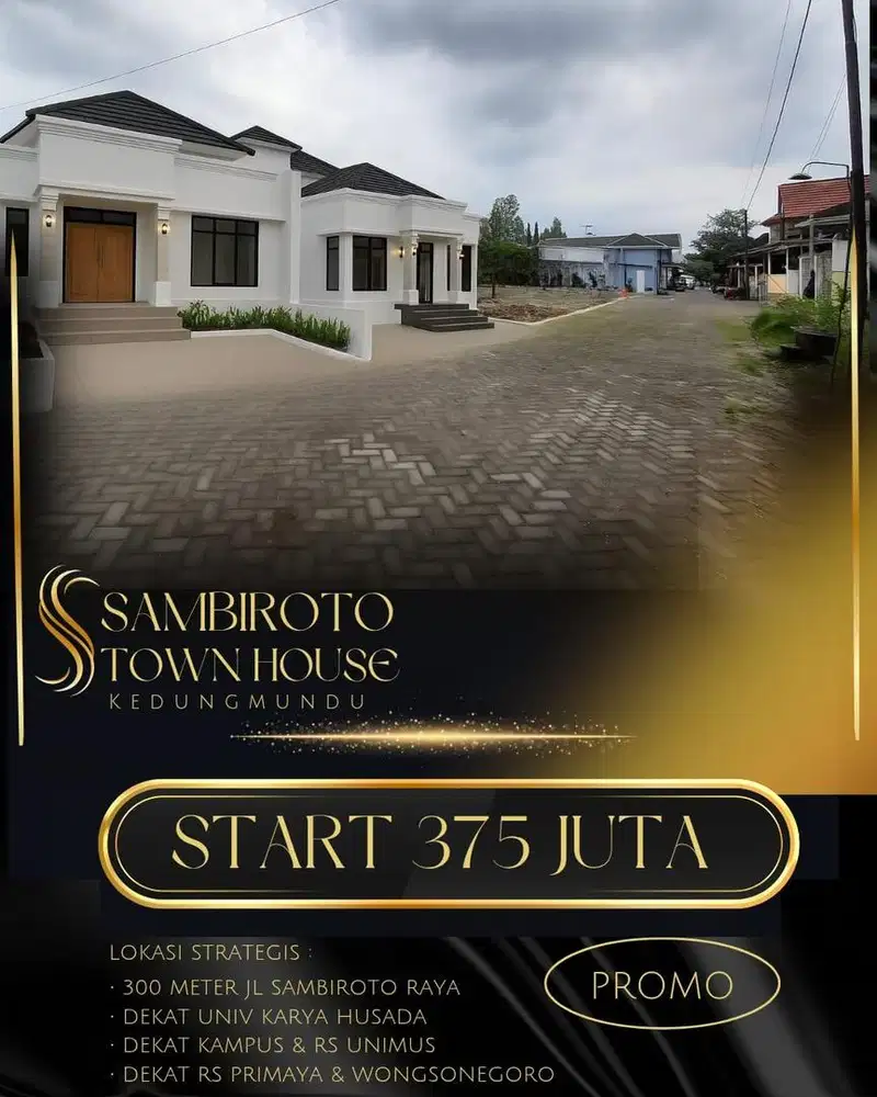 Rumah sambiroto dekat unimus karya, hudasa