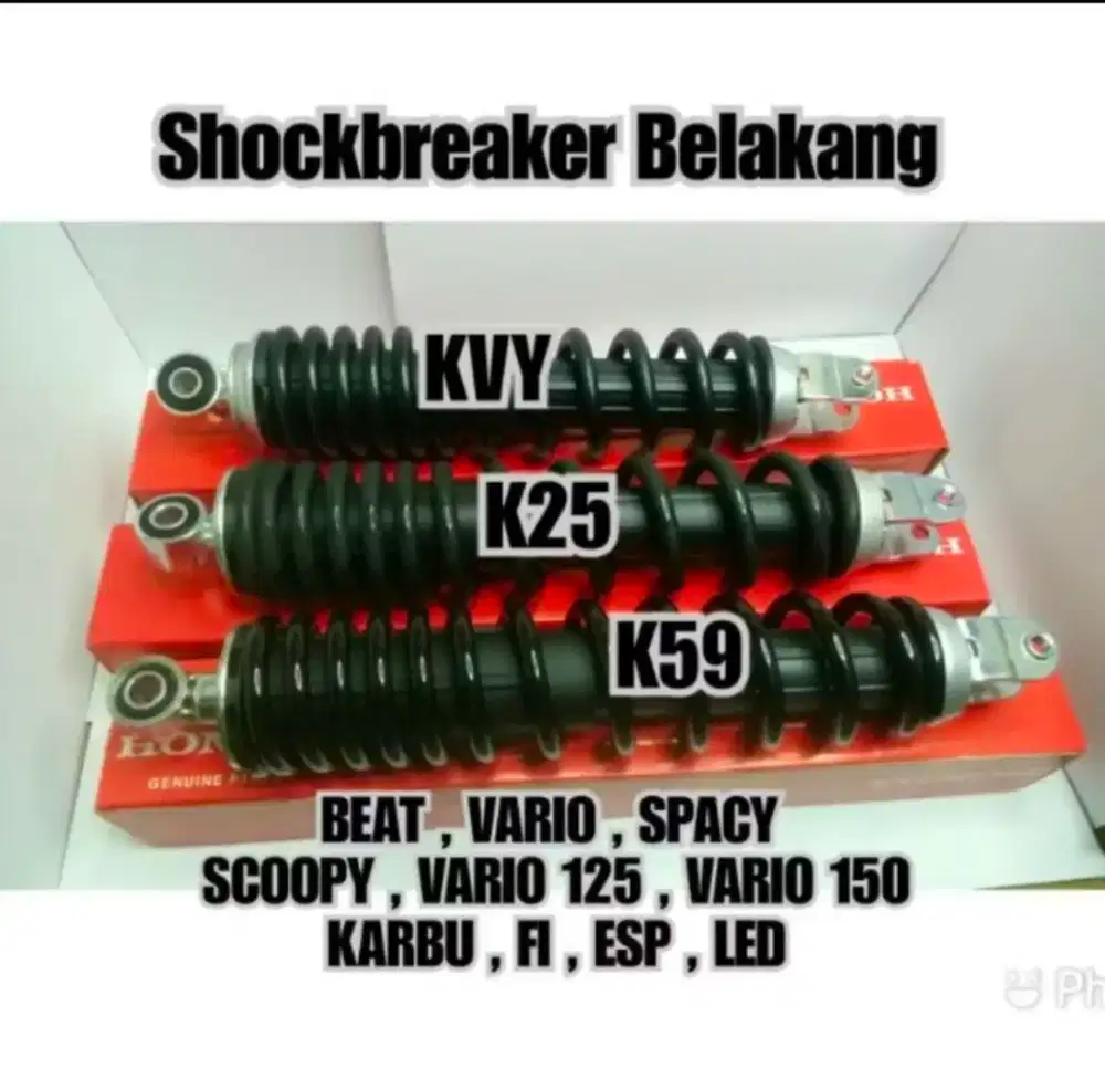 Jual cepat 2 set shock Honda matic Beat dan Vario