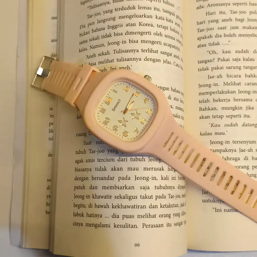 Jam tangan pink cute - HSC 2025