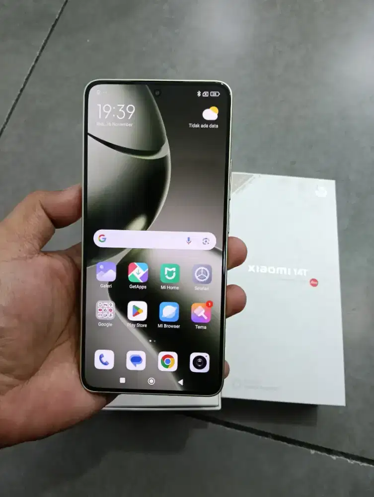 Xiomi mi 14t 5g ram 12/512gb fullset ori