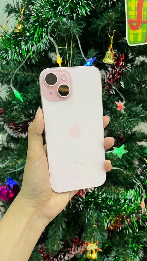 IPHONE 15 128 PINK SECOND IBOX (PEMAKAIAN SEMINGGU)