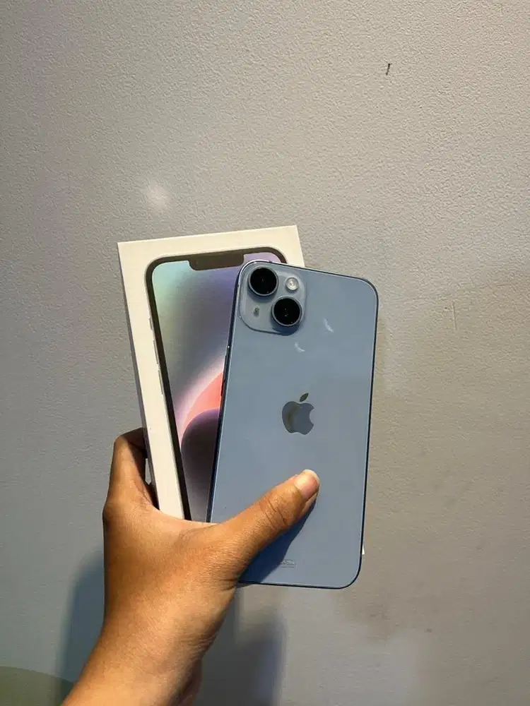 IPHONE 14 128GB IBOX WARNA BLUE