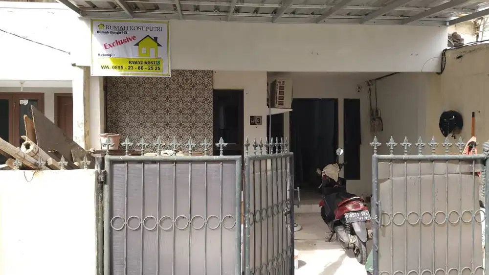 Kost Putri Exclusive hanya ada 5 kamar, di kelapa gading