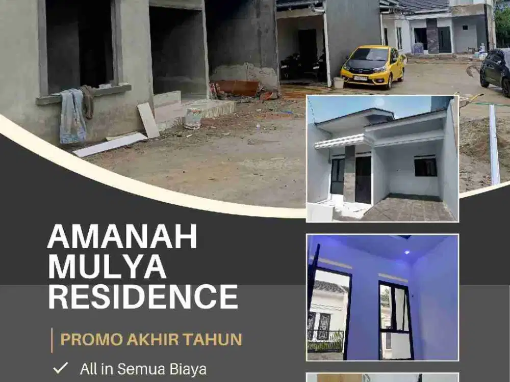 Free cicilan 1th All in semua biaya Bonus kitchen Set dan AC