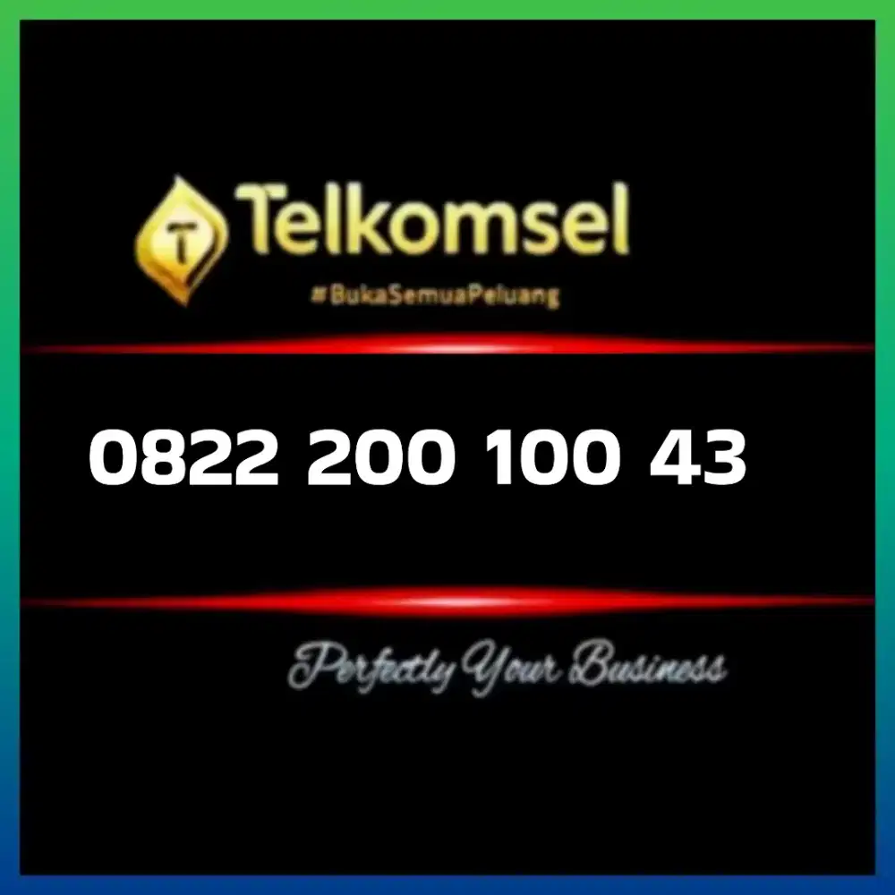 Nomor cantik simpati Telkomsel