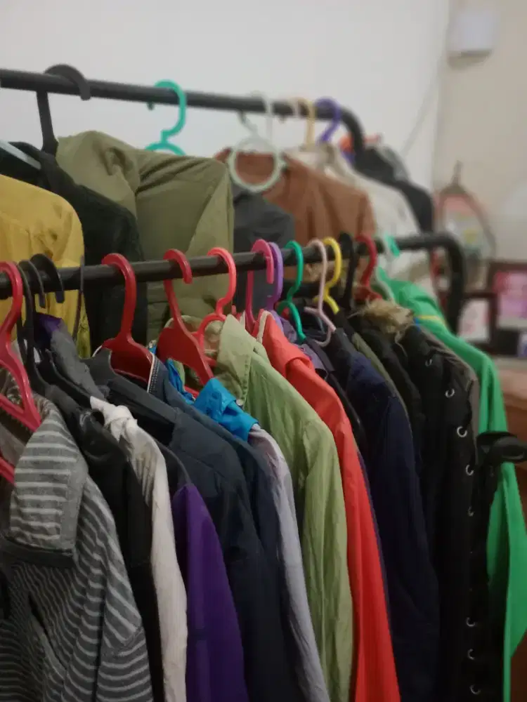 Jual cepat jaket dewasa dan anak.  Second.