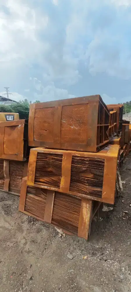 Dijual Besi Bekas Saringan Pelter PLTU Lokasi Cilegon Banten