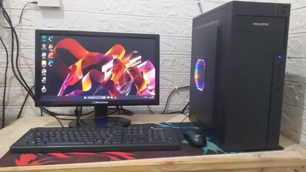 Komputer Lengkap Rakitan Asus Siap Pakai