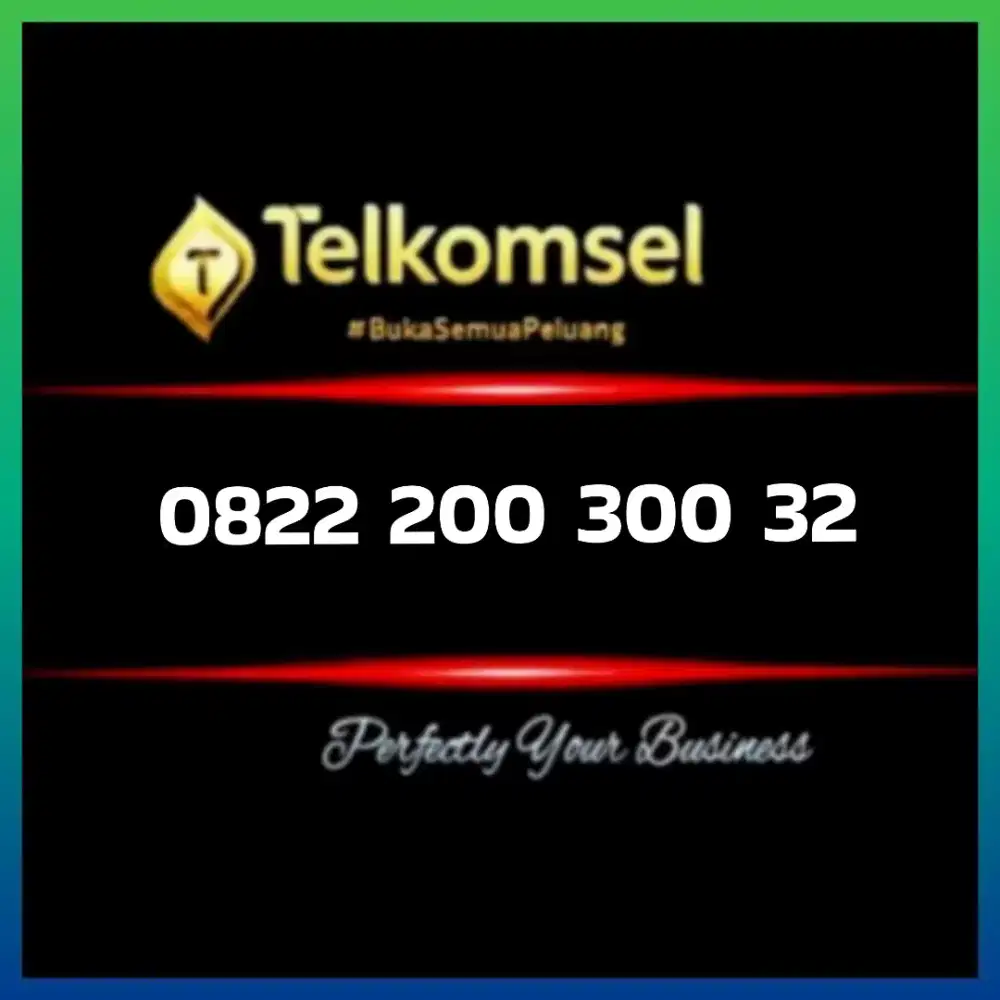 Nomor cantik simpati Telkomsel