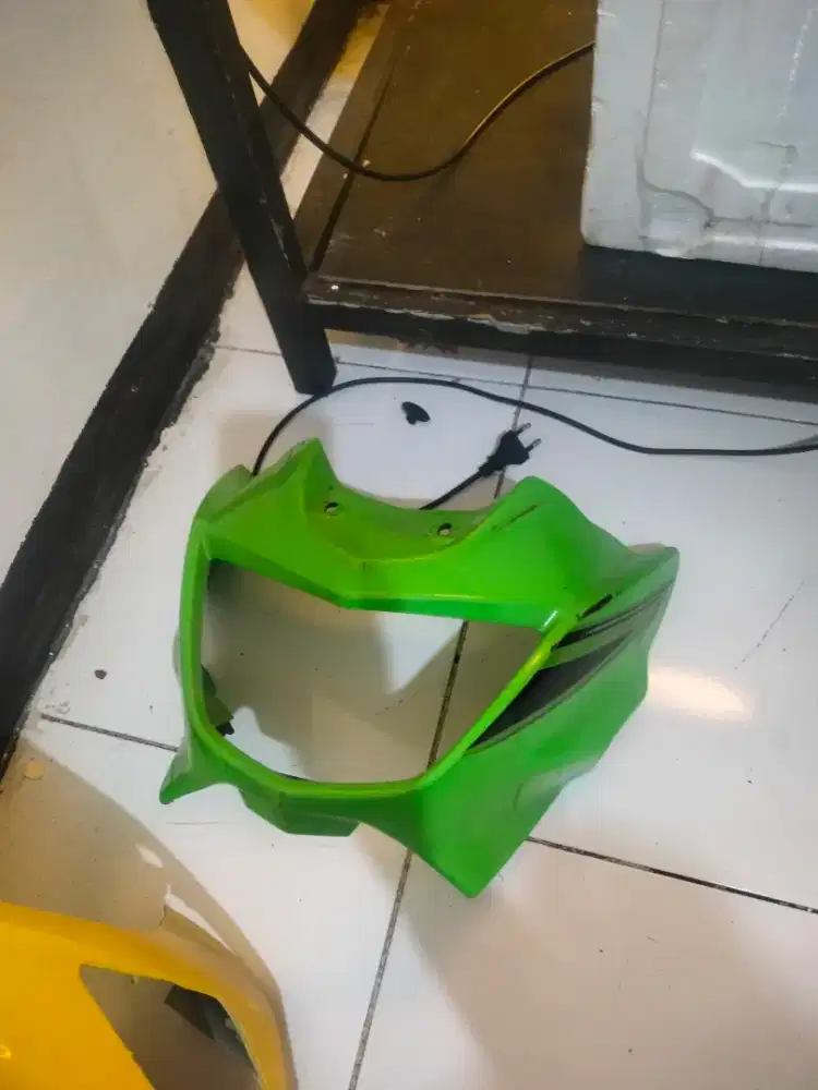 head lamp ninja r kedok lampu barong ninja r