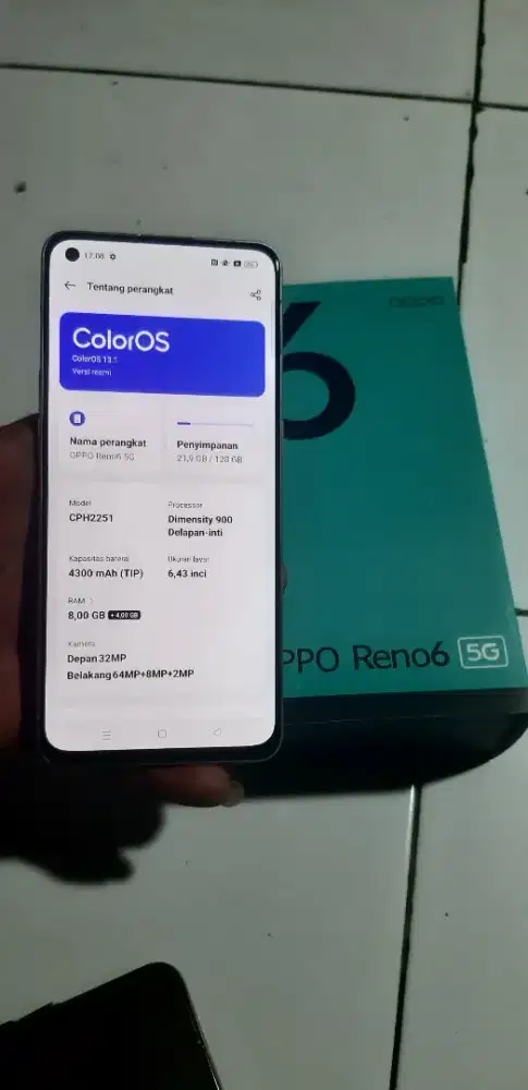 OPPO RENO 6 5G FULLSET